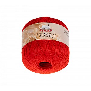 Příze Violka - 50g / 285 m - Červená