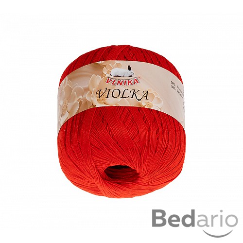 Příze Violka - 50g / 285 m - Červená