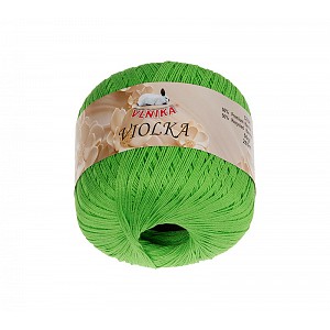 Příze Violka - 50g / 285 m - Zelená