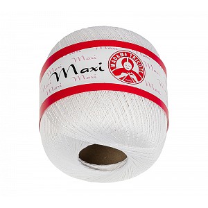 Příze MAXI MT - 100g / 565 m - Bílá