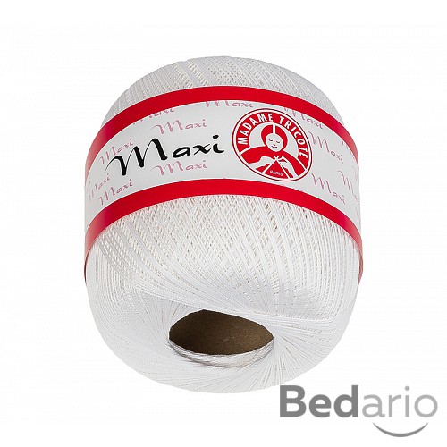 Příze MAXI MT - 100g / 565 m - Bílá