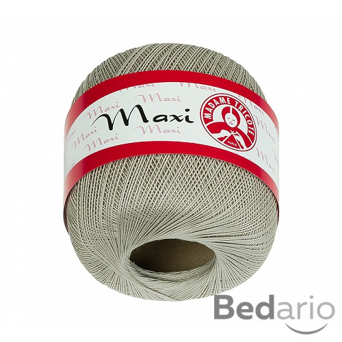 Příze MAXI MT - 100g / 565 m - Světle šedá