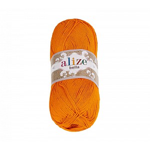 Příze BELLA - 100g / 360 m - Oranžová