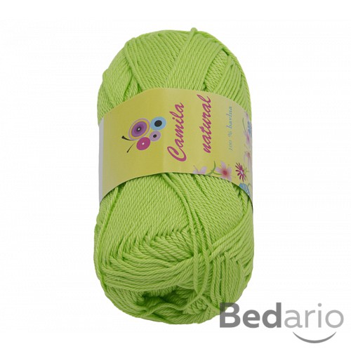 Příze CAMILA natural - 50g / 125 m - Májová