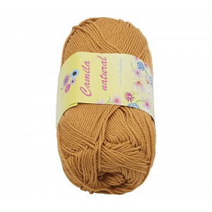 Příze CAMILA natural - 50g / 125 m - Oříšková