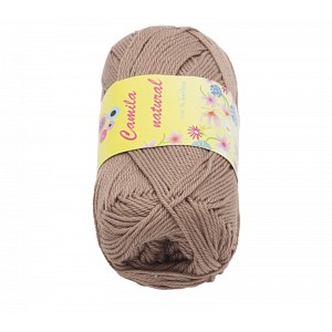 Příze CAMILA natural - 50g / 125 m - Cappuccino