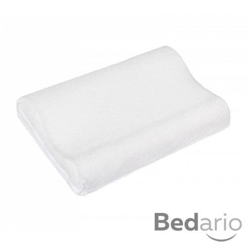 Polštář anatomický 45x30 cm Světle šedý