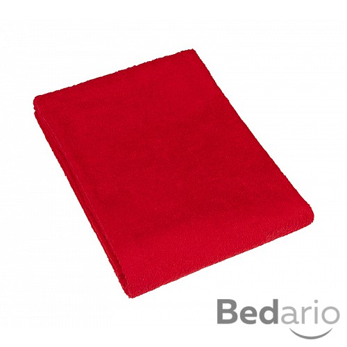 Froté plážová osuška - 100x150 Červená