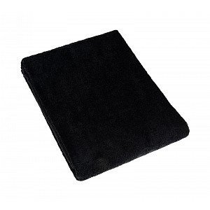 Froté plážová osuška - 100x150 Černá