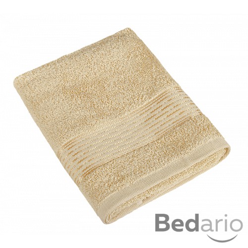 Froté osuška kolekce Proužek 70x140 Krémová