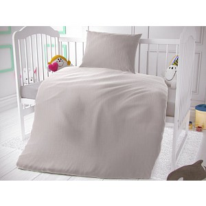 Dětské mušelínové 90x135+45x60 Smetanové