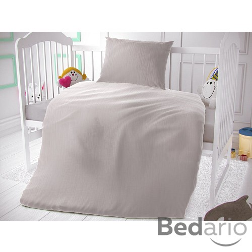 Dětské mušelínové 90x135+45x60 Smetanové