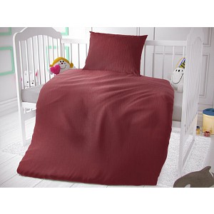 Dětské mušelínové 90x135+45x60 Vínové