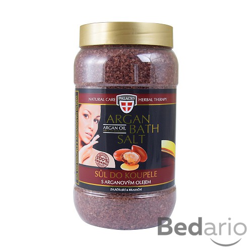 PALACIO Arganový olej koupelová sůl, 1200 g