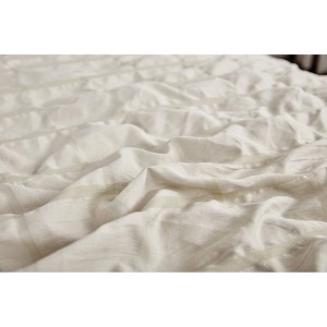 Krepové povlečení NAOMI 140x200+70x90 Krémová