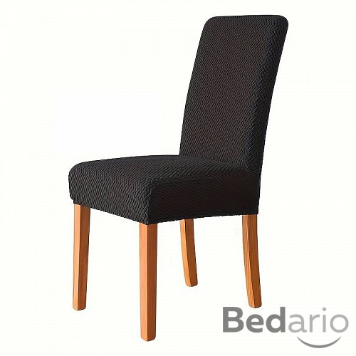 Univerzální elastický potah na židli RASTR černý