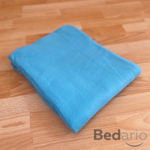 Fleecová deka Old English 150x200 Světle modrá