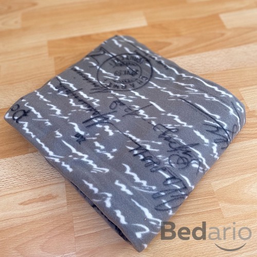 Fleecová deka Old English 150x200 Letter