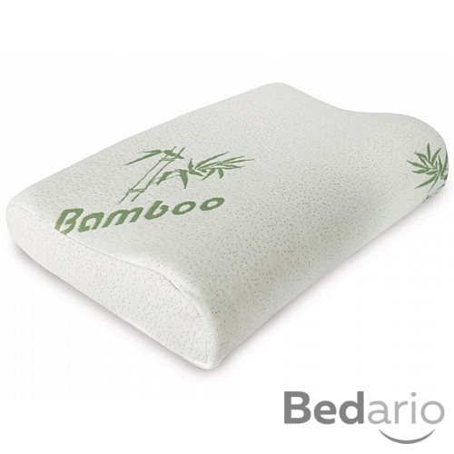Tvarovaný polštář z paměťové pěny 40x60 Bamboo