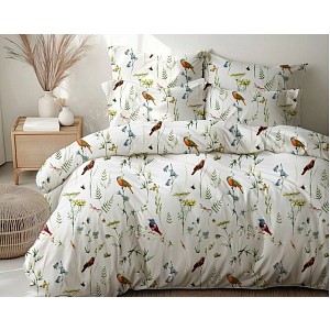 Bavlněné povlečení Deluxe 140x200+70x90 Příroda