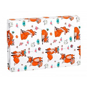 Prostěradlo jersey s elastanem 60x120 Lištička