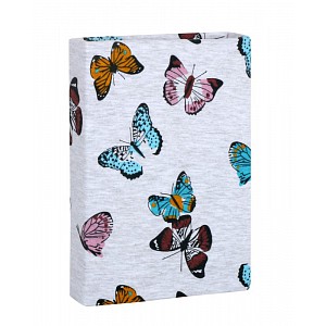 Prostěradlo jersey s elastanem 90x200 Žirafa