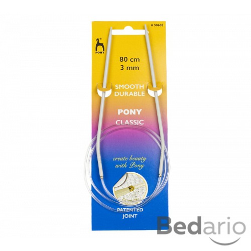 Jehlice kruhová - 3 mm / 80 cm délka