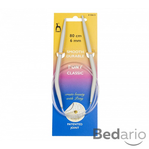 Jehlice kruhová - 6 mm / 80 cm délka