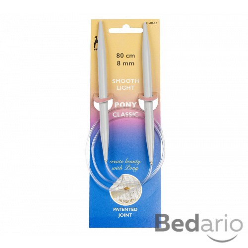 Jehlice kruhová - 8 mm / 80 cm délka