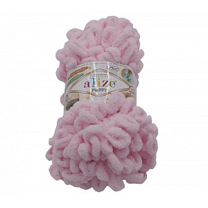 Příze PUFFY - 100g / 9 m - Růžová