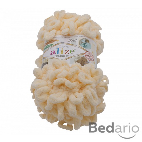 Příze PUFFY - 100g / 9 m - Okrová
