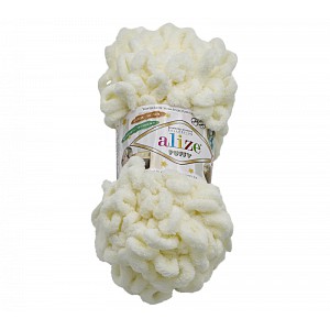 Příze PUFFY - 100g / 9 m - Smetanová