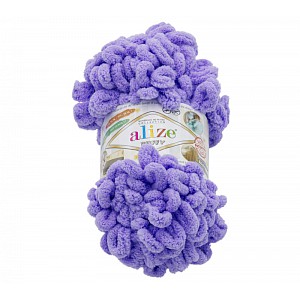 Příze PUFFY - 100g / 9 m - Fialová