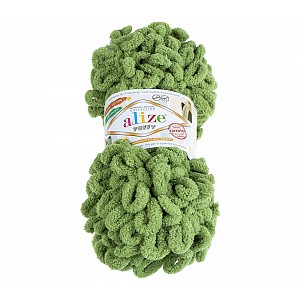 Příze PUFFY - 100g / 9 m - Olivová
