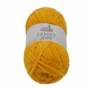 Příze SAMET - 100g / 100 m - Oranžová