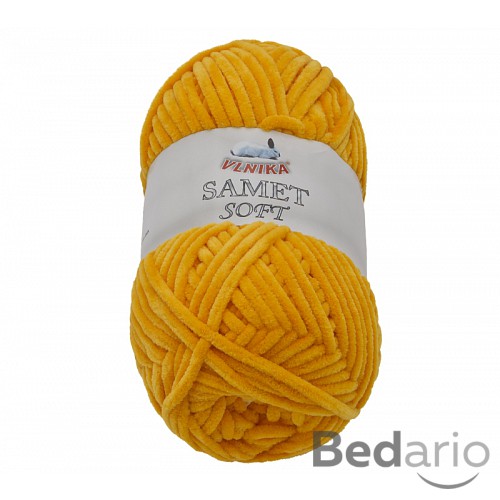 Příze SAMET - 100g / 100 m - Oranžová