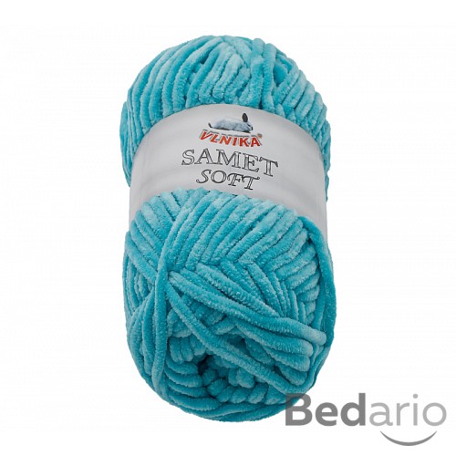 Příze SAMET - 100g / 100 m - Tyrkysová