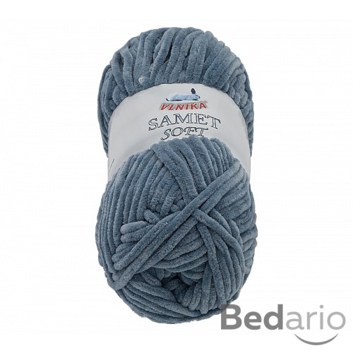 Příze SAMET - 100g / 100 m - Tmavě šedá