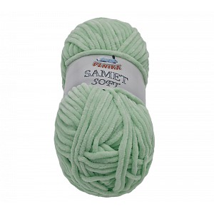Příze SAMET - 100g / 100 m - Tmavě mentolová