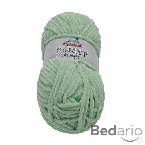Příze SAMET - 100g / 100 m - Tmavě mentolová