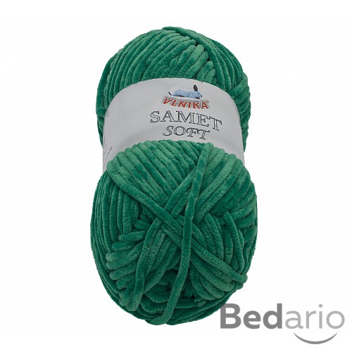 Příze SAMET - 100g / 100 m - Zelená