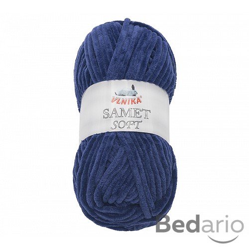 Příze SAMET - 100g / 100 m - Modrá