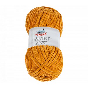 Příze SAMET - 100g / 100 m - Pomerančová