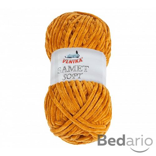 Příze SAMET - 100g / 100 m - Pomerančová