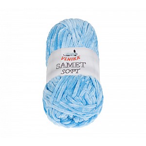 Příze SAMET - 100g / 100 m - Světle modrá