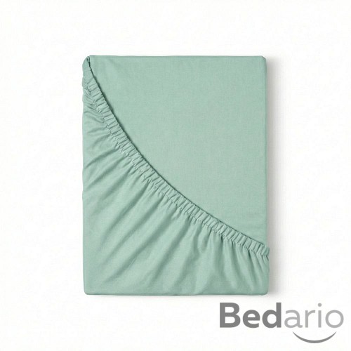 Jersey prostěradlo s lycrou DeLuxe 140x200 mentolové