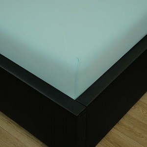 Jersey prostěradlo s lycrou DeLuxe 140x200 mentolové