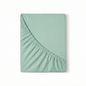 Jersey prostěradlo s lycrou DeLuxe 220x200 mentolové