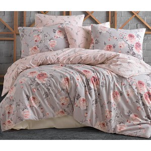 Bavlněné povlečení DELUXE 140x200+70x90 Šípková růže