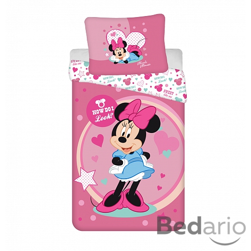 Povlečení z mikrovlákna 140x200+70x90 Minnie Sweet like me